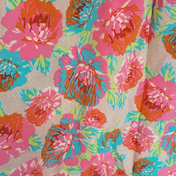 Silk flowery camisole - Picture 3 of 4